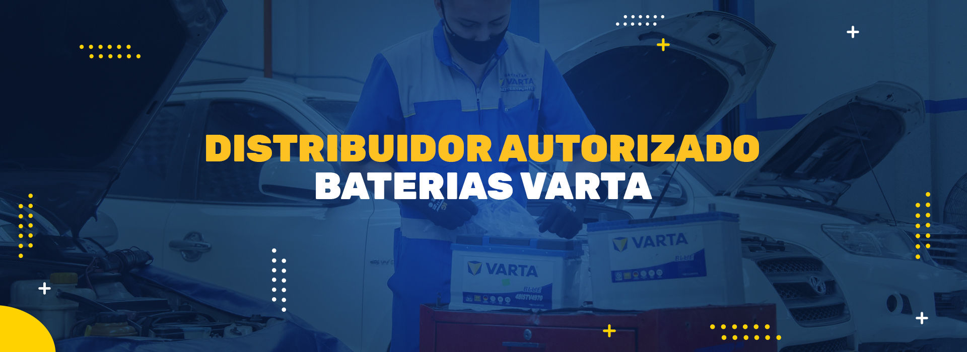 Distribuidor autorizado baterías Varta